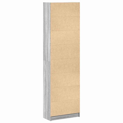 vidaXL Wardrobe Grey Sonoma 55 x 25 x 189 cm Engineered Wood