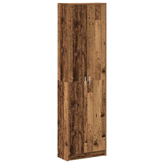 vidaXL Wardrobe Old Wood 55 x 25 x 189 cm Engineered Wood