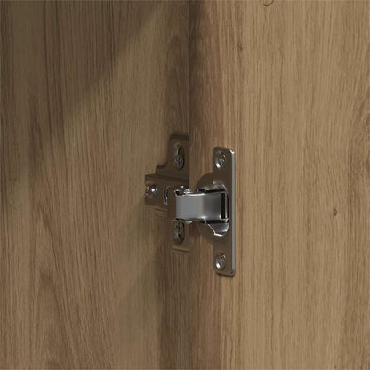 vidaXL Wardrobe Artisan Oak 55 x 25 x 189 cm Engineered Wood