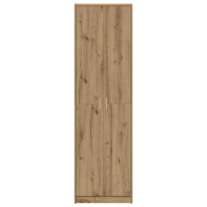 vidaXL Wardrobe Artisan Oak 55 x 25 x 189 cm Engineered Wood