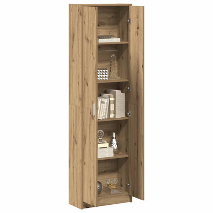 vidaXL Wardrobe Artisan Oak 55 x 25 x 189 cm Engineered Wood