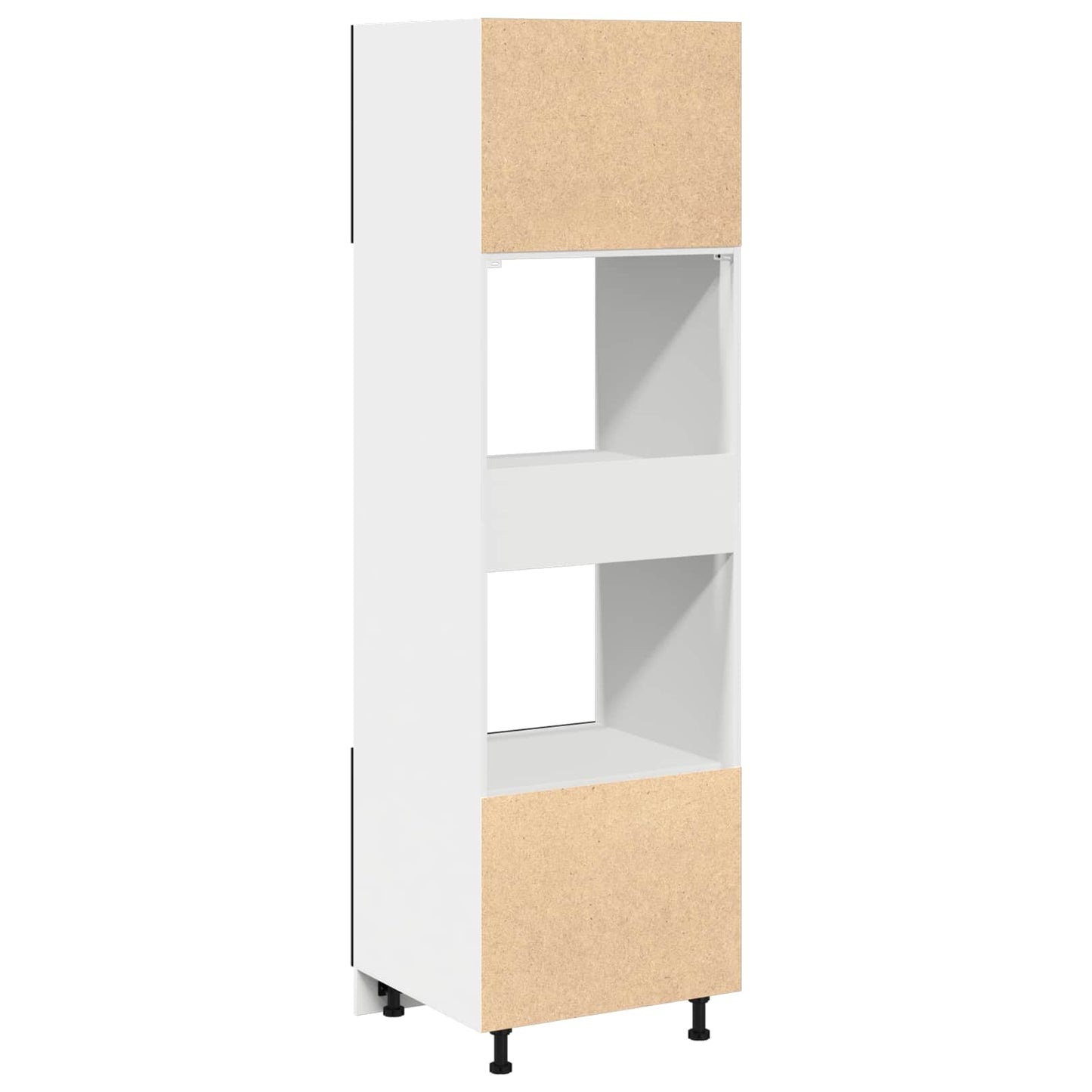 vidaXL Hanging Cabinet Black Oak 60 x 57 x 207 cm Engineered Wood