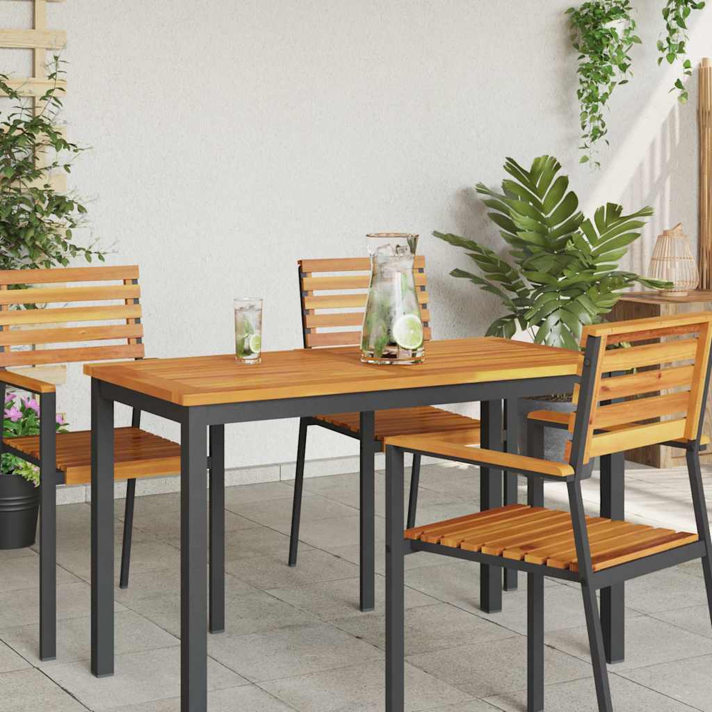 vidaXL Table Top Oil Natural 110 x 55 x 2 cm Solid Acacia Wood