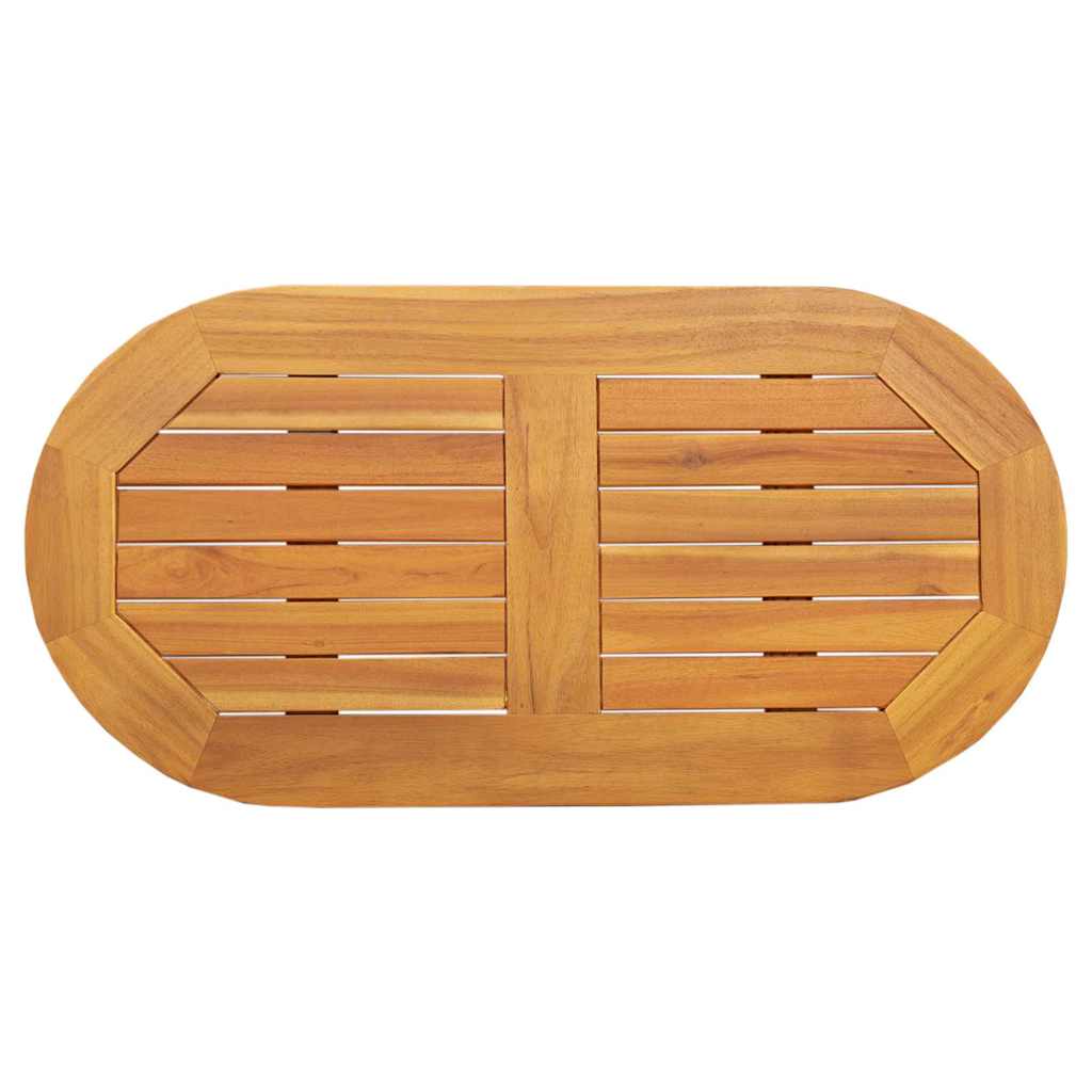 vidaXL Table Top Oil Natural 80 x 40 x 2 cm Solid Acacia Wood