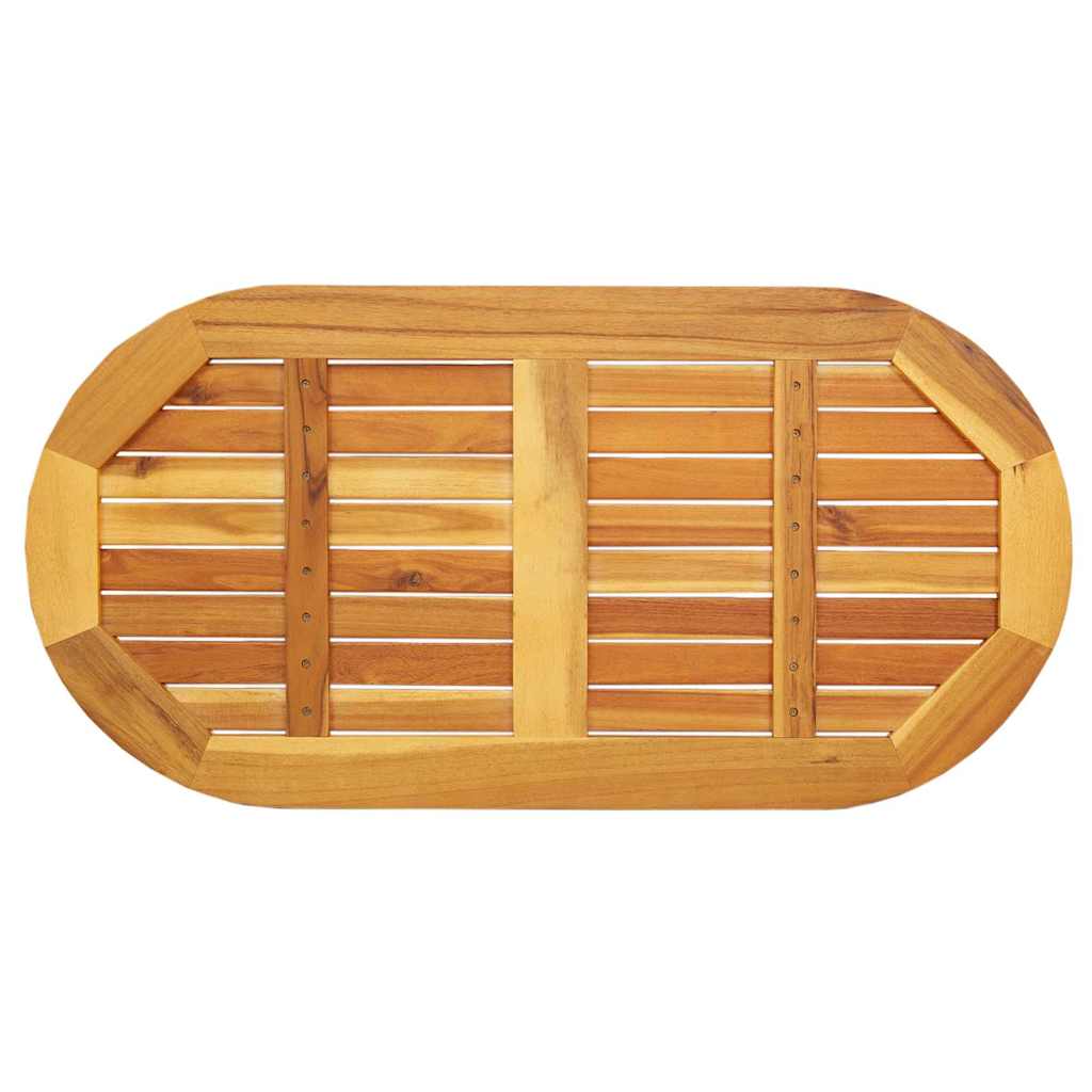 vidaXL Table Top Oil Natural 100 x 50 x 2 cm Solid Acacia Wood