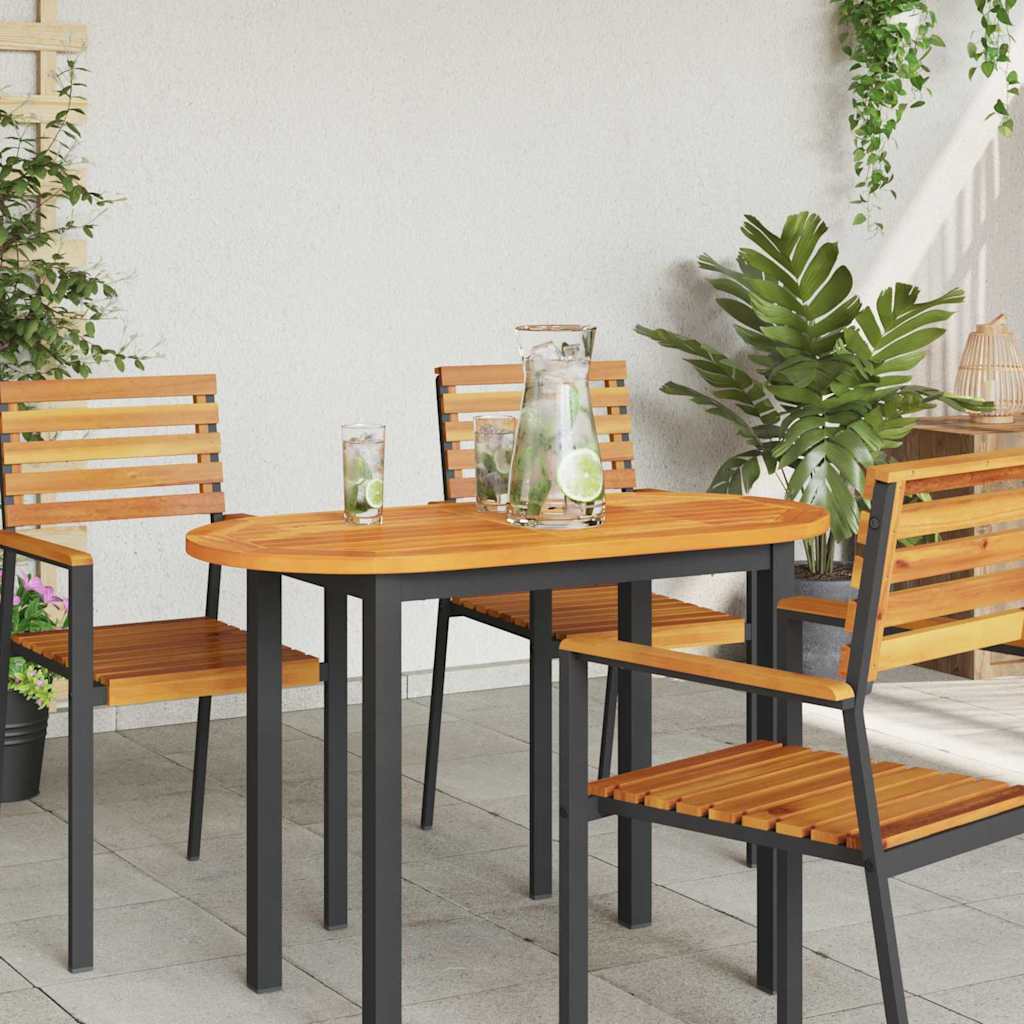 vidaXL Table Top Oil Natural 100 x 50 x 2 cm Solid Acacia Wood