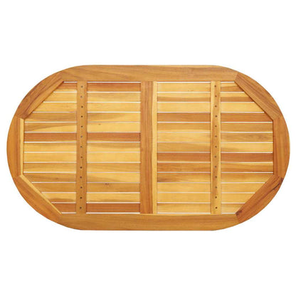 vidaXL Table Top Oil Natural 120 x 70 x 2 cm Solid Acacia Wood