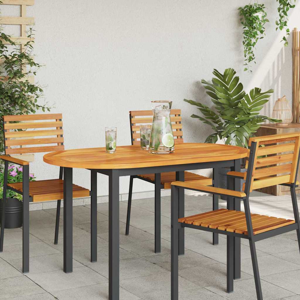 vidaXL Table Top Oil Natural 120 x 70 x 2 cm Solid Acacia Wood