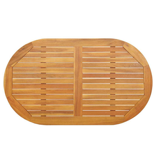 vidaXL Table Top Oil Natural 120 x 70 x 2 cm Solid Acacia Wood