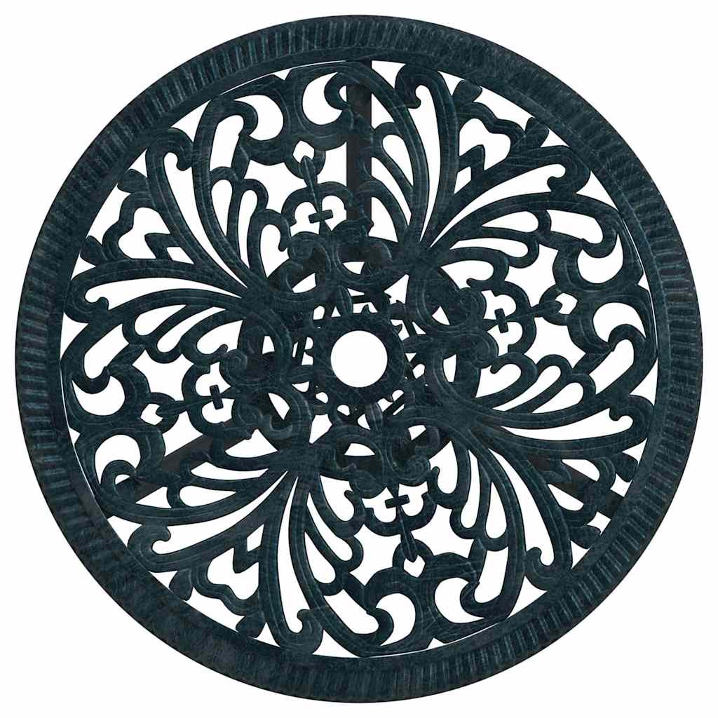 vidaXL Garden Bistro Set 3 pcs Green Aluminium