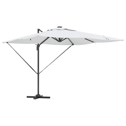 vidaXL Umbrella Sand 286 x 284 x 270 cm Aluminium and Polyester
