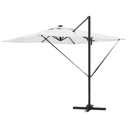 vidaXL Umbrella Sand 286 x 284 x 270 cm Aluminium and Polyester