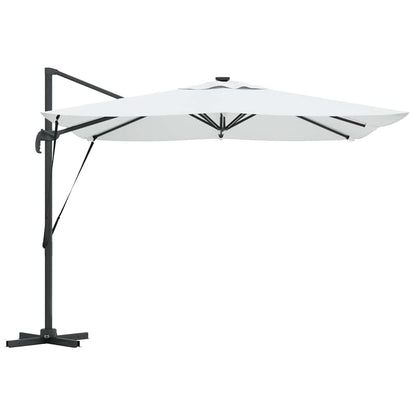 vidaXL Umbrella Sand 286 x 284 x 270 cm Aluminium and Polyester