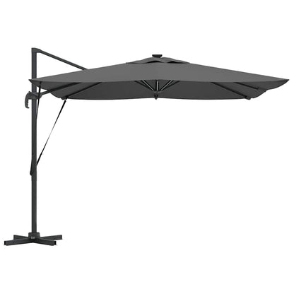 vidaXL Umbrella Antraciet 286 x 284 x 270 cm Aluminium and Polyester