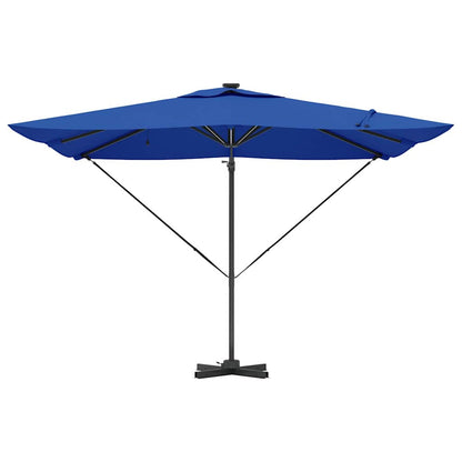 vidaXL Umbrella Azure Blue 286 x 284 x 270 cm Aluminium and Polyester