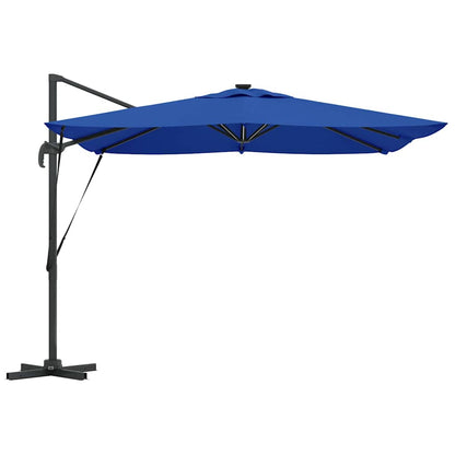 vidaXL Umbrella Azure Blue 286 x 284 x 270 cm Aluminium and Polyester