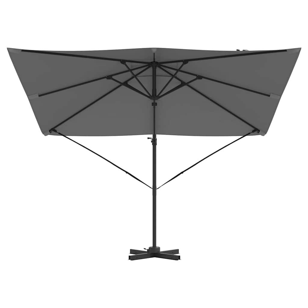 vidaXL Roma Parasol Anthracite 286 x 284 x 265 cm
