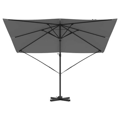 vidaXL Roma Parasol Anthracite 286 x 284 x 265 cm