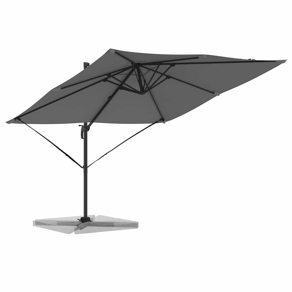 vidaXL Roma Parasol Anthracite 286 x 284 x 265 cm