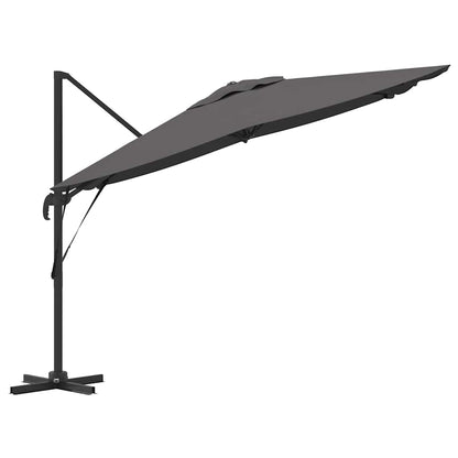 vidaXL Roma Parasol Anthracite 286 x 284 x 265 cm