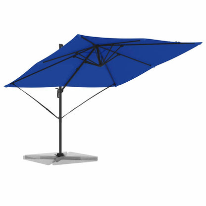 vidaXL Roma Parasol Blue 286 x 284 x 265 cm Aluminium and Polyester