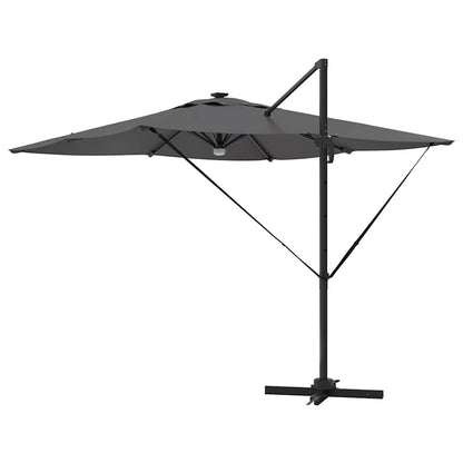 vidaXL Roma Parasol Anthracite 286 x 284 x 270 cm