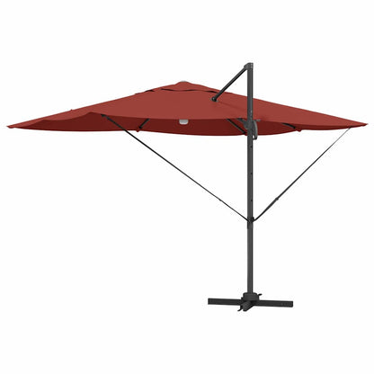 vidaXL Umbrella Terracotta 351 x 250 x 253 cm Polyester and Aluminium