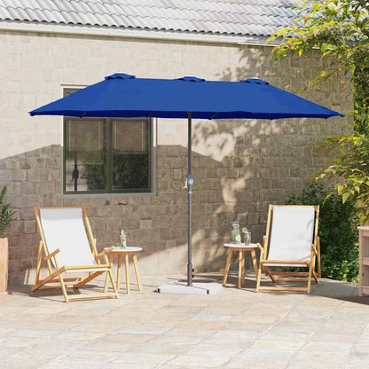 vidaXL Garden Parasol 370 x 197 x 239 cm Polyester and Aluminium