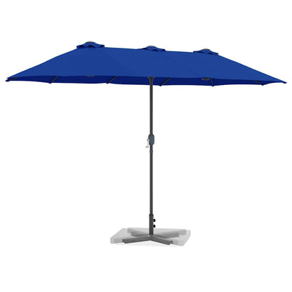 vidaXL Garden Parasol 370 x 197 x 239 cm Polyester and Aluminium