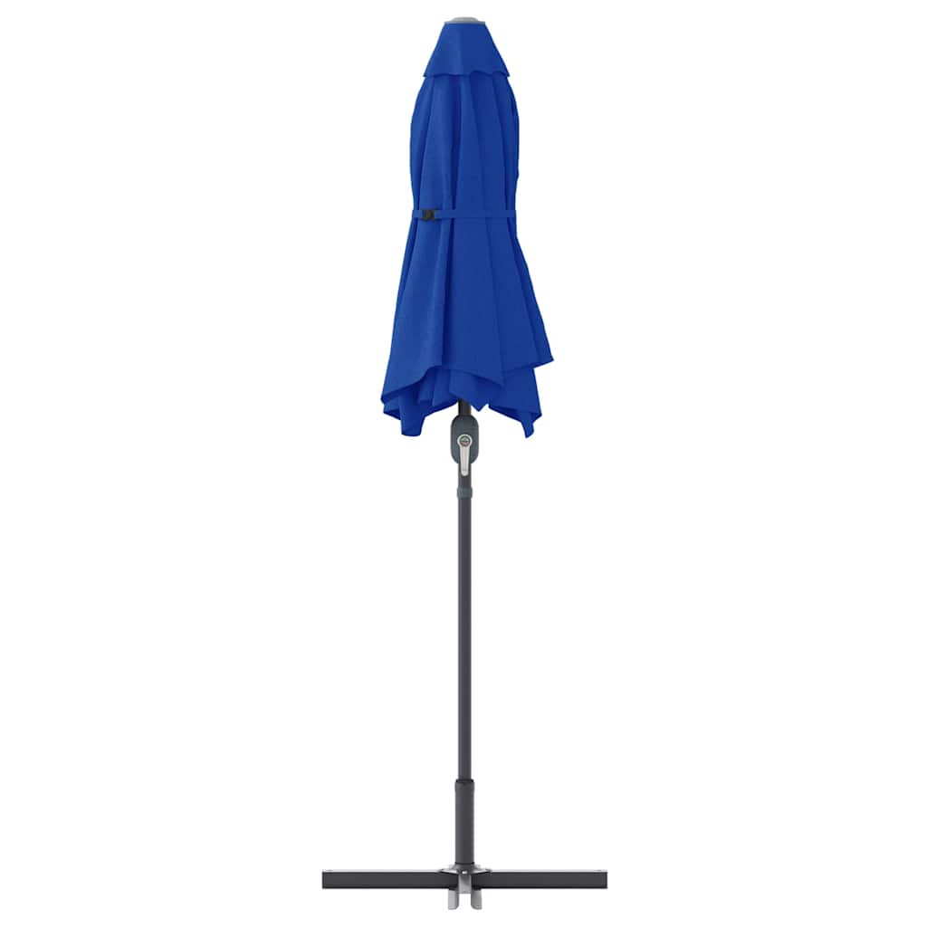 vidaXL Garden Parasol 370 x 197 x 239 cm Polyester and Aluminium