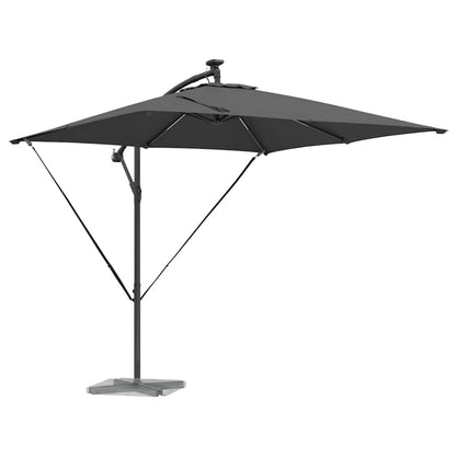 vidaXL Umbrella Anthracite 249 x 249 x 250 cm Polyester and Aluminium