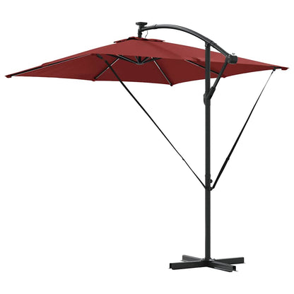 vidaXL Umbrella Terracotta 249 x 249 x 250 cm Polyester and Aluminium
