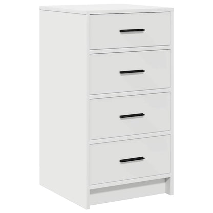 vidaXL Dressing Table 3 pcs White 40 x 41 x 135 cm Engineered Wood
