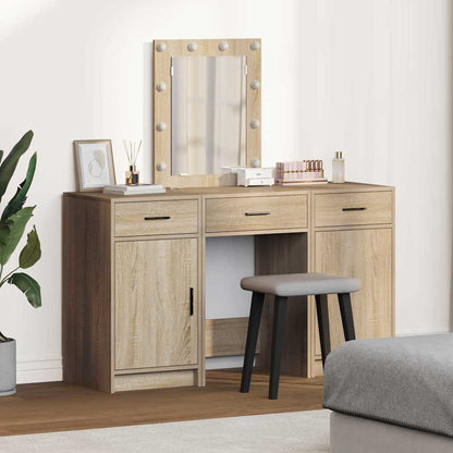 vidaXL Dressing Table Brown 50 x 41 x 135 cm Engineered Wood