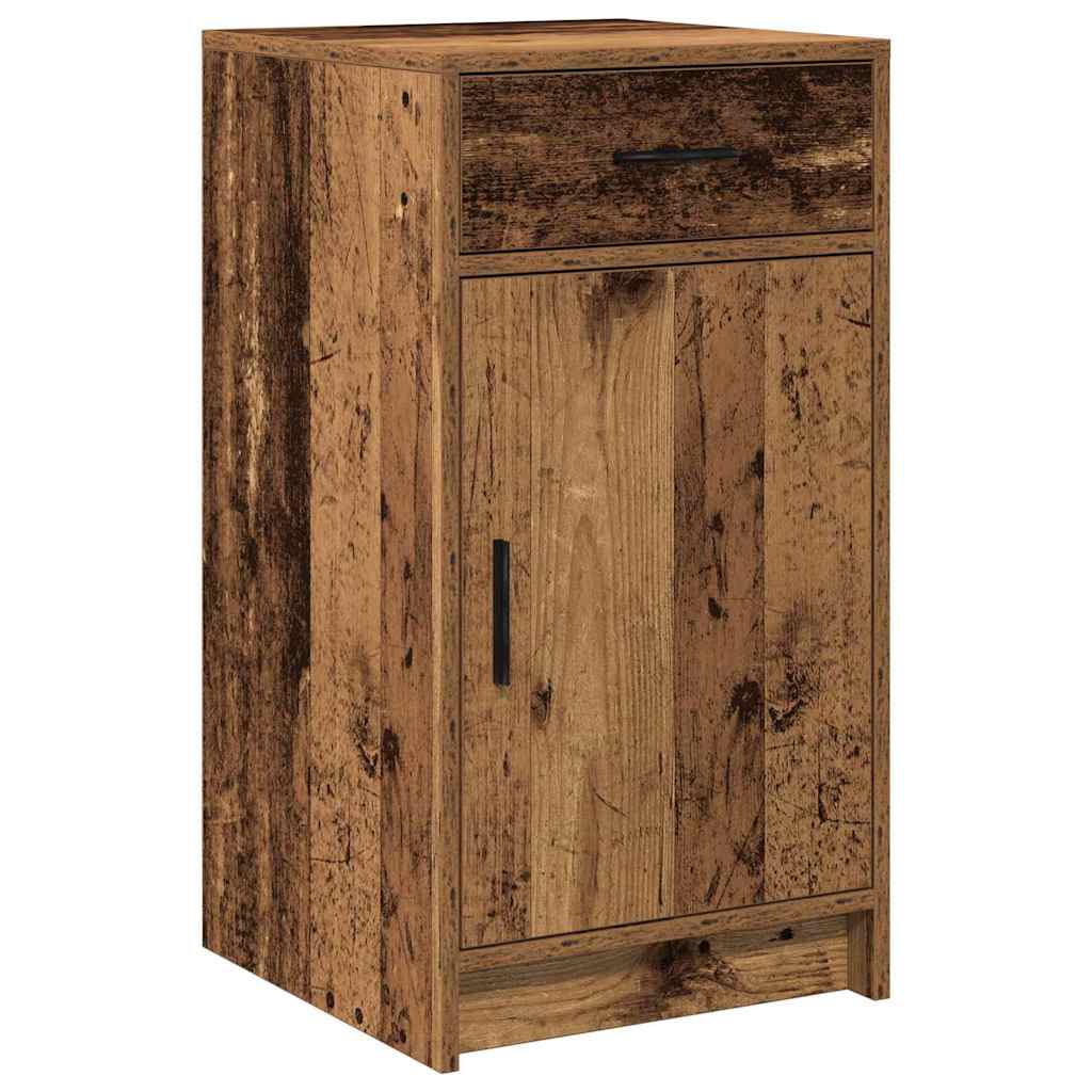 vidaXL Dressing Table with Door Brown 50 x 41 x 135 cm Engineered Wood