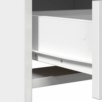 vidaXL Dressing Table 2 pcs White 78.5 x 41 x 135 cm Engineered Wood