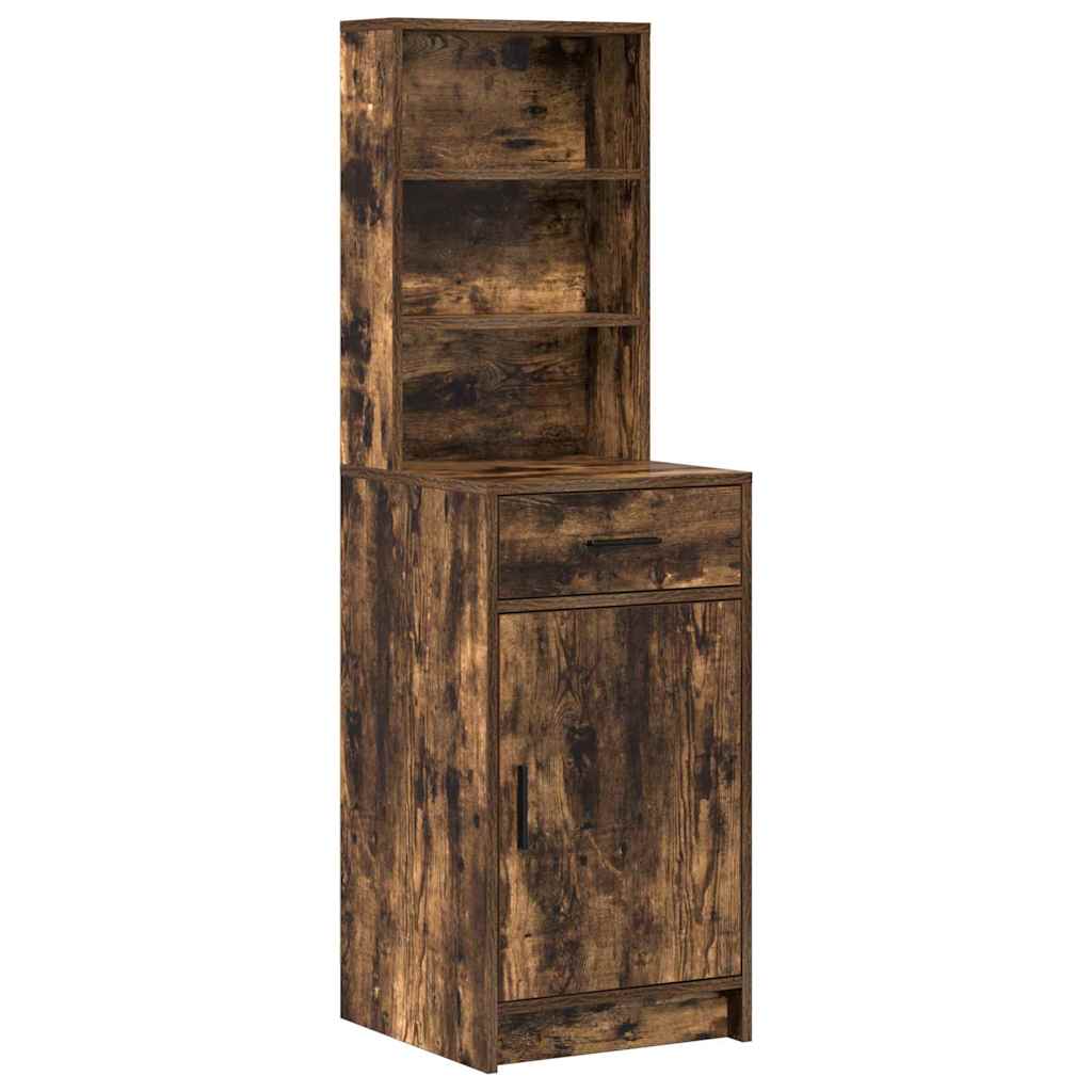 vidaXL Dressing Table 2 pcs Brown 78.5 x 41 x 135 cm Engineered Wood