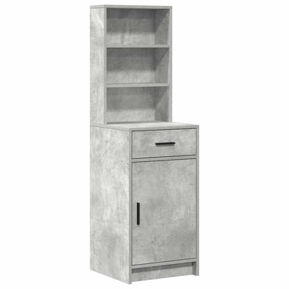vidaXL Dressing Table Set 2 pcs Concrete Grey Engineered Wood