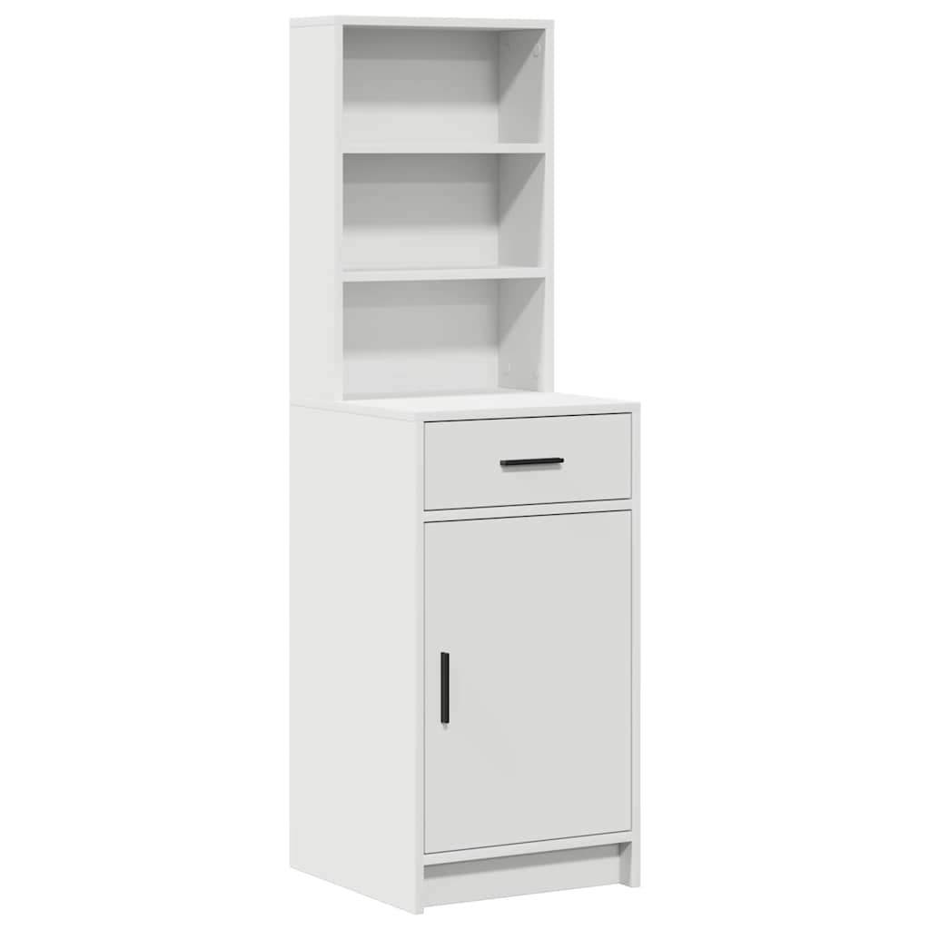 vidaXL Dressing Table Set 3 pcs White Engineered Wood