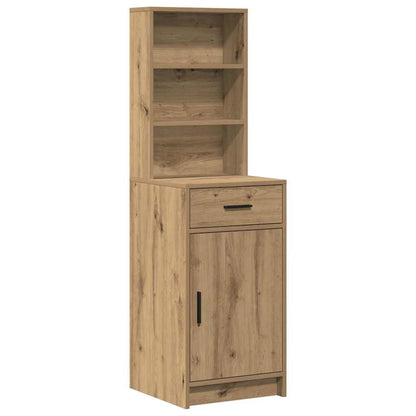 vidaXL Dressing Table Set 3 pcs Artisan Oak Engineered Wood