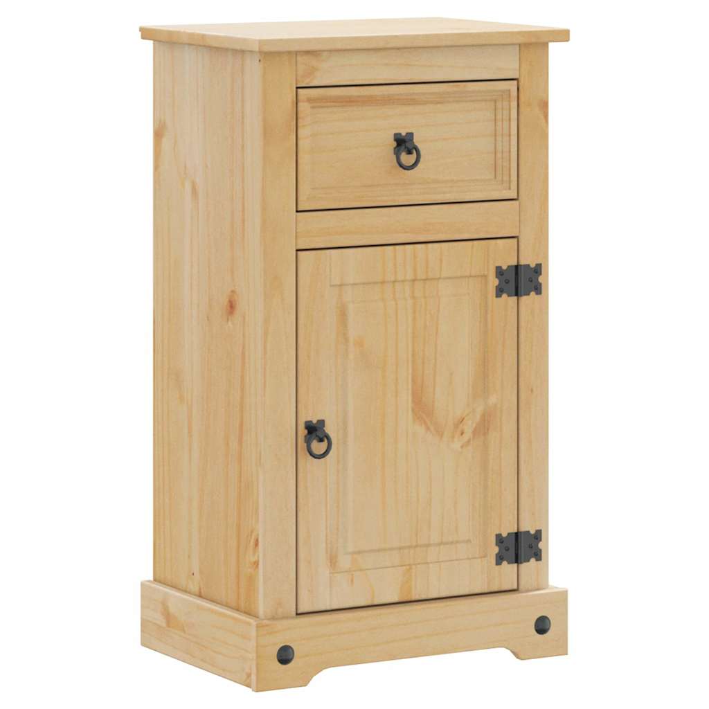 vidaXL 2 Piece Bathroom Furniture Set "Corona" Solid Wood Pine