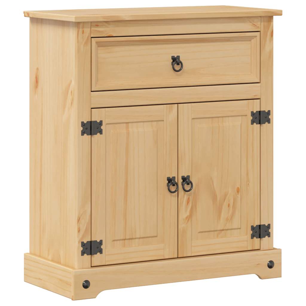 vidaXL 2 Piece Bathroom Furniture Set Corona Solid Wood Pine