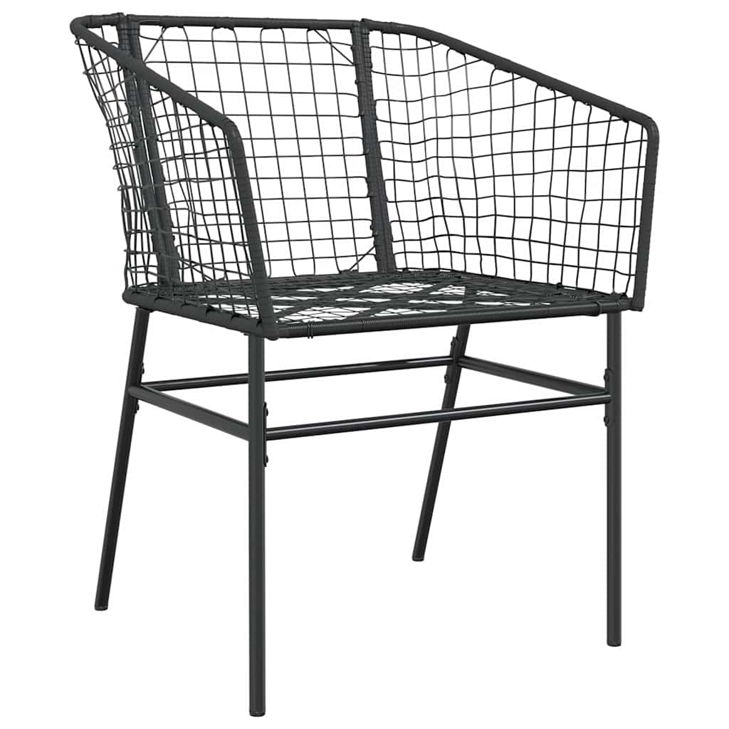 vidaXL Garden Dining Set | Black