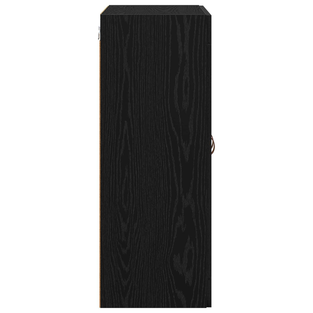vidaXL Wall Cabinets 2 pcs Black Oak 69.5 x 34 x 90 cm Engineered Wood