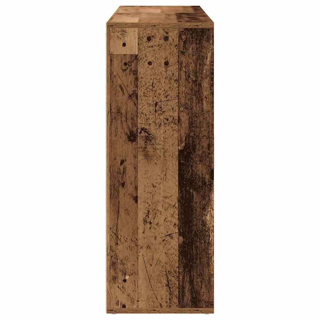 vidaXL Sideboard 2 pcs Old Wood 60 x 31 x 84 cm Engineered Wood