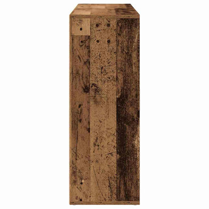 vidaXL Sideboard 2 pcs Old Wood 60 x 31 x 84 cm Engineered Wood