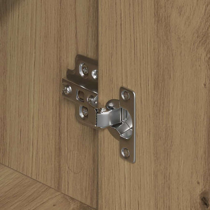 vidaXL Sideboard 2 pcs Artisan Oak 60 x 31 x 84 cm Engineered Wood