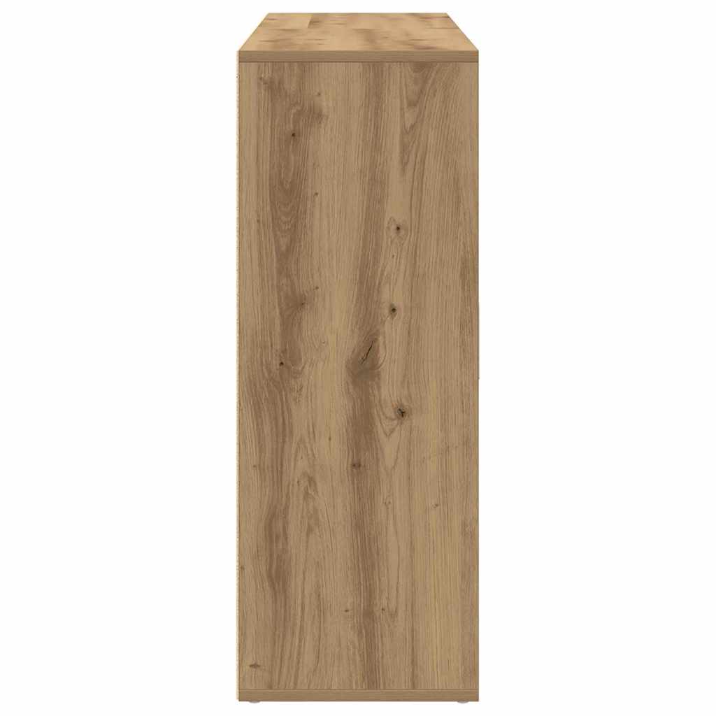 vidaXL Sideboard 2 pcs Artisan Oak 60 x 31 x 84 cm Engineered Wood