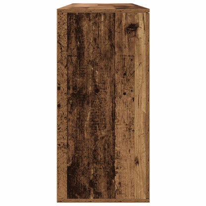 vidaXL Sideboard 2 pcs Old Wood 79 x 38 x 80 cm Engineered Wood