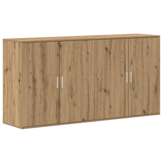 vidaXL Sideboard 2 pcs Artisan Oak 79 x 38 x 80 cm Engineered Wood